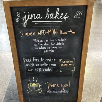Jina Bakes - Hours - Bakeries Near Me - San Francisco, California Jina Bakes - Hours - Bakeries Near Me - San Francisco, California