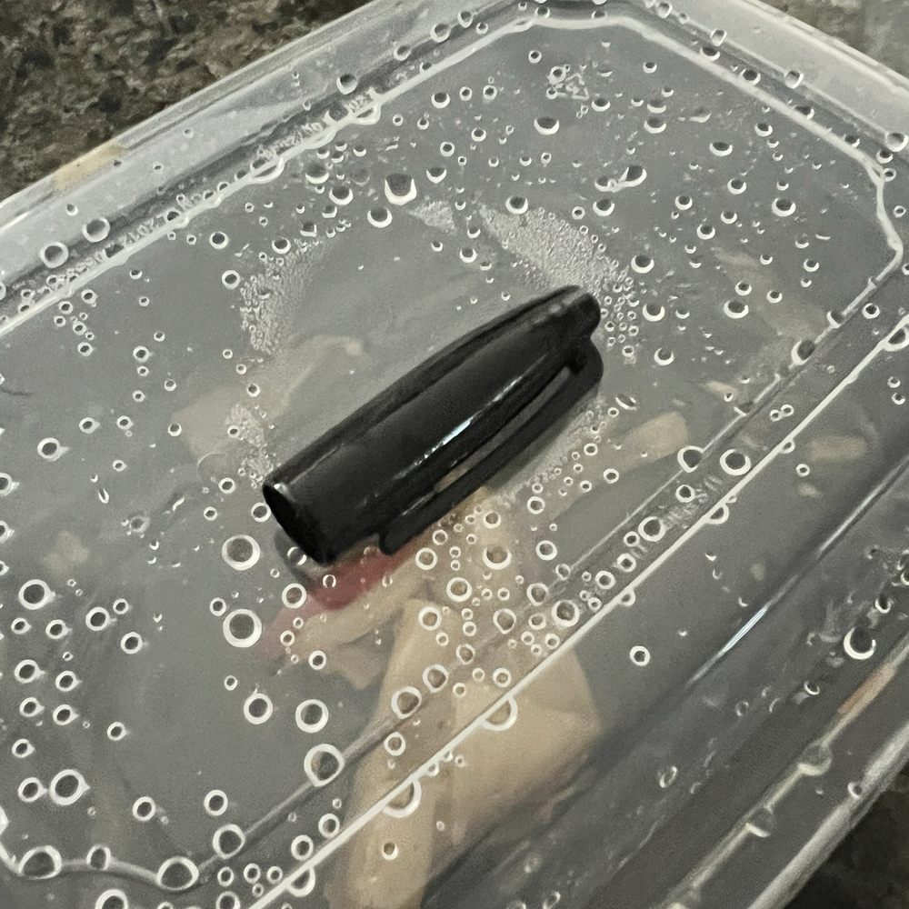 Summer Summer Thai Eatery - Drunken Noodle Roasted Duck. Pen cap found in food. - Thai Near Me - Emeryville, California Summer Summer Thai Eatery - Drunken Noodle Roasted Duck. Pen cap found in food. - Thai Near Me - Emeryville, California