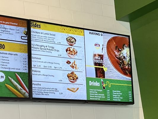 Menu photo 4 Bombay Frankies Ottawa, ON