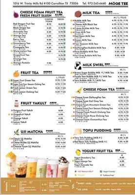 Menu photo 6 Moge Tee - Carrollton Carrollton, TX Menu photo 6 Moge Tee - Carrollton Carrollton, TX