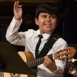 Joe Ferrante Music Academy - Guitar performance at the Hollywood Awards Recital 2017