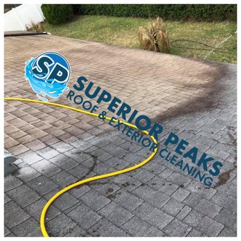 Superior Peaks - Before and after roof cleaning - Pressure Washers Near Me - Wesley Chapel, Florida Superior Peaks - Before and after roof cleaning - Pressure Washers Near Me - Wesley Chapel, Florida