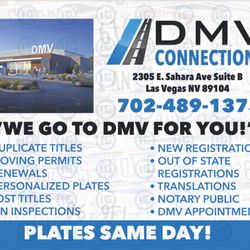 DMV Connection Services - Our services