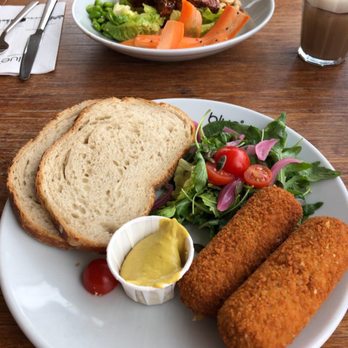Blue Amsterdam - Beef Croquette Sandwich - Bars Near Me - Amsterdam, New Hampshire Blue Amsterdam - Beef Croquette Sandwich - Bars Near Me - Amsterdam, New Hampshire