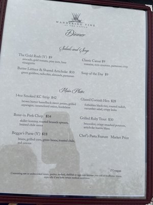 Menu photo 6 Wandering Vine At the Castle Shawnee, KS
