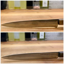 Maplewood Sharpening - Grinding down the bolster will make this knife much more satisfying to use.