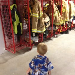 Manchaca Fire Rescue - Checking out the outfits.