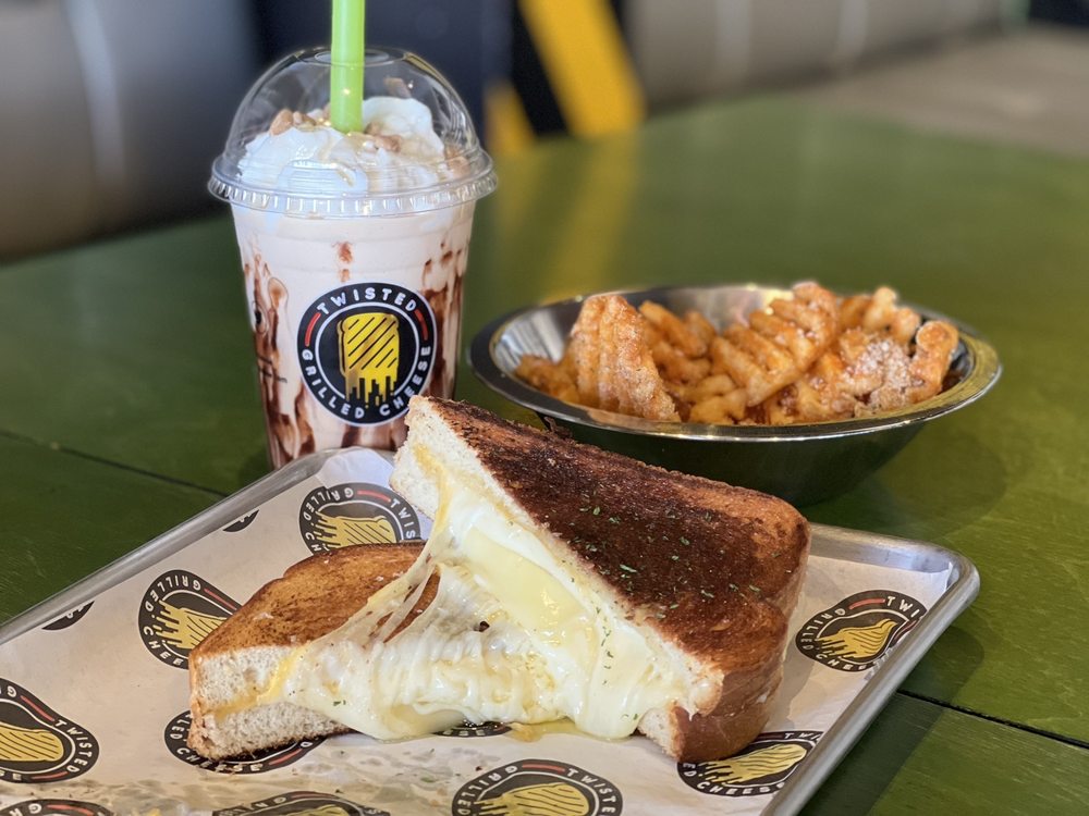 Twisted Grilled Cheese