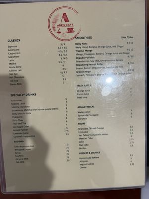Menu photo 4 Abe’s Cafe Lafayette, CA