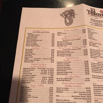 El Tesoro - Mexican Near Me - Glendale Heights, Illinois