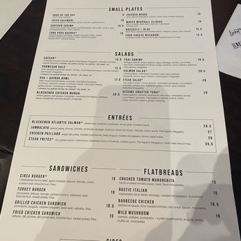 CIRCA at Foggy Bottom - Menu side 2 -- November 2025 - New American Near Me - Washington, DC, District of Columbia CIRCA at Foggy Bottom - Menu side 2 -- November 2025 - New American Near Me - Washington, DC, District of Columbia