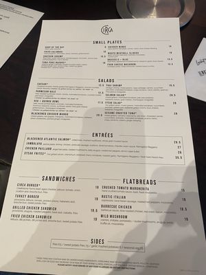 Menu photo 3 CIRCA at Foggy Bottom Washington, DC, DC Menu photo 3 CIRCA at Foggy Bottom Washington, DC, DC