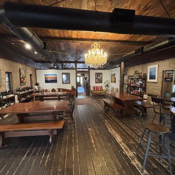 Cornell Wine - Interior: back seating area. Bar and store is located up front. - Wine Bars Near Me - Agoura Hills, California