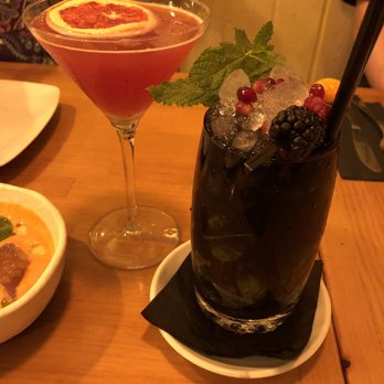Arume - Blackberry mojito was delicious! Pass on the grapefruit margarita - super spicy, no one wanted to finish it. - Mediterranean Near Me - Barcelona, B