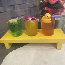 Mimosa flight - Sour apple, Mango, Watermelon Mimosa flight - Sour apple, Mango, Watermelon