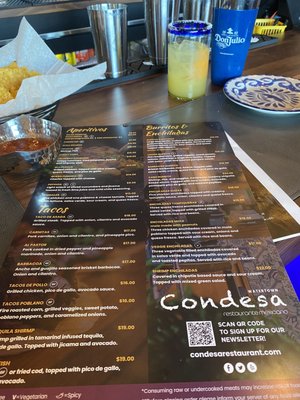 Menu photo 7 Condesa - Watertown Watertown, MA