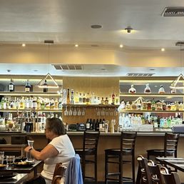 Dining room faces the bar