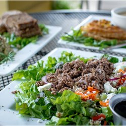 Renaissance Market - Our famous hash wit salad.