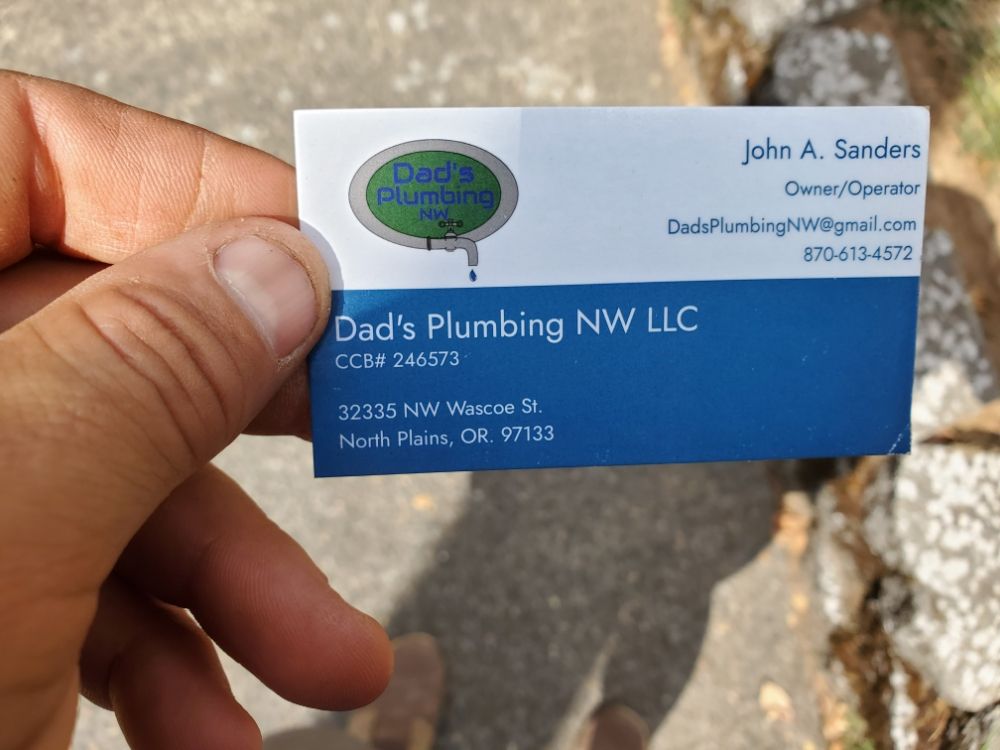 Slide of Dad's Plumbing