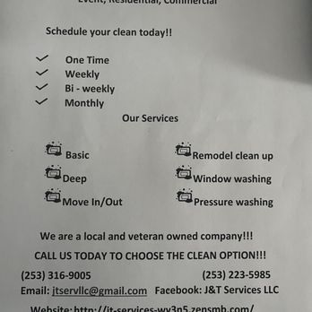 J&T Services - Office Cleaning Near Me