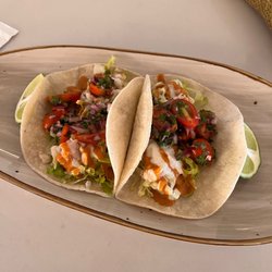 Manzanita Table & Bar - Shrimp tacos- Happy Hour Menu
