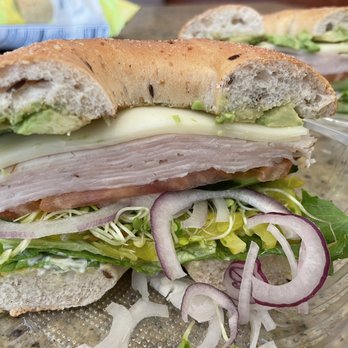 Bagel Street Cafe - Turkey add avocado sandwich. Yum. - Bagels Near Me - San Ramon, California Bagel Street Cafe - Turkey add avocado sandwich. Yum. - Bagels Near Me - San Ramon, California