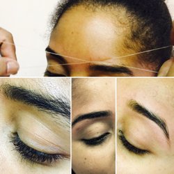 Sandalfoot Hair & Threading - Threading eyebrows