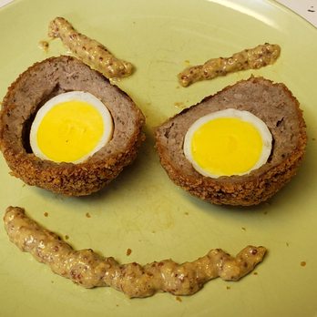 Oscar's Meat Pie Shack - Bad boy scotch egg - Street Vendors Near Me