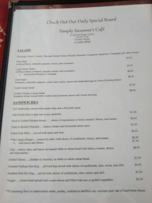 Menu photo 6 Simply Suzanne's Cafe Martinsville, VA Menu photo 6 Simply Suzanne's Cafe Martinsville, VA