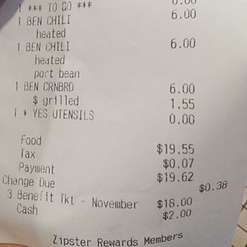 Zippy's Waipio - Charged $1.55 to grill bread - Diners Near Me - Waipahu, Hawaii Zippy's Waipio - Charged $1.55 to grill bread - Diners Near Me - Waipahu, Hawaii