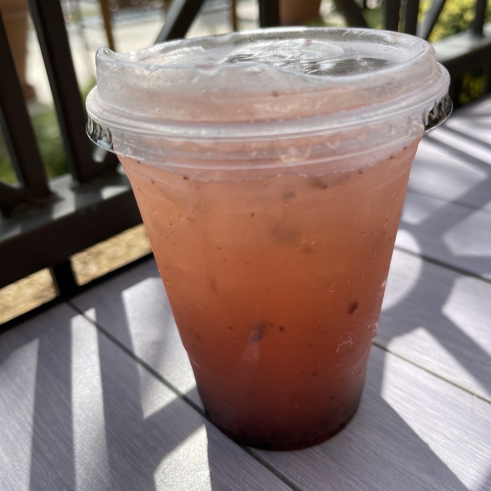 Olive Seed Cafe - Sparkling Strawberry Basil Lemonade - Breakfast & Brunch Near Me - Yorba Linda, California