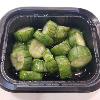 Bafang Dumpling - Sweet Cucumbers. Not bad, but the Pao Cai was definitely better! - Bubble Tea Near Me - Temple City, California Bafang Dumpling - Sweet Cucumbers. Not bad, but the Pao Cai was definitely better! - Bubble Tea Near Me - Temple City, California