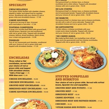 Los Cuates - 2026 menu - New Mexican Cuisine Near Me - Albuquerque, New Mexico