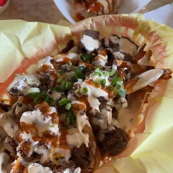 Bumblebees BBQ and Grill - K-pop Fries & Spicy rice rolls - New American Near Me - Midvale, Utah Bumblebees BBQ and Grill - K-pop Fries & Spicy rice rolls - New American Near Me - Midvale, Utah