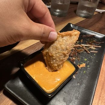 RedFarm - Oxtail Dumplings.. but that sauce is amazing!! - Chinese Near Me - Miami, Florida RedFarm - Oxtail Dumplings.. but that sauce is amazing!! - Chinese Near Me - Miami, Florida