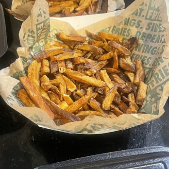 Wingstop - Burnt fries ALWAYS! - Chicken Wings Near Me - Menifee, California