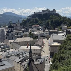 Mönchsbergaufzug - The view of Salzburg