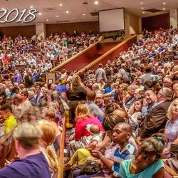 World Harvest Church - Moments before commencement ceremonies.