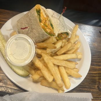 The Troll Tavern - Buffalo Chicken Wrap - American Near Me - Helen, Georgia The Troll Tavern - Buffalo Chicken Wrap - American Near Me - Helen, Georgia