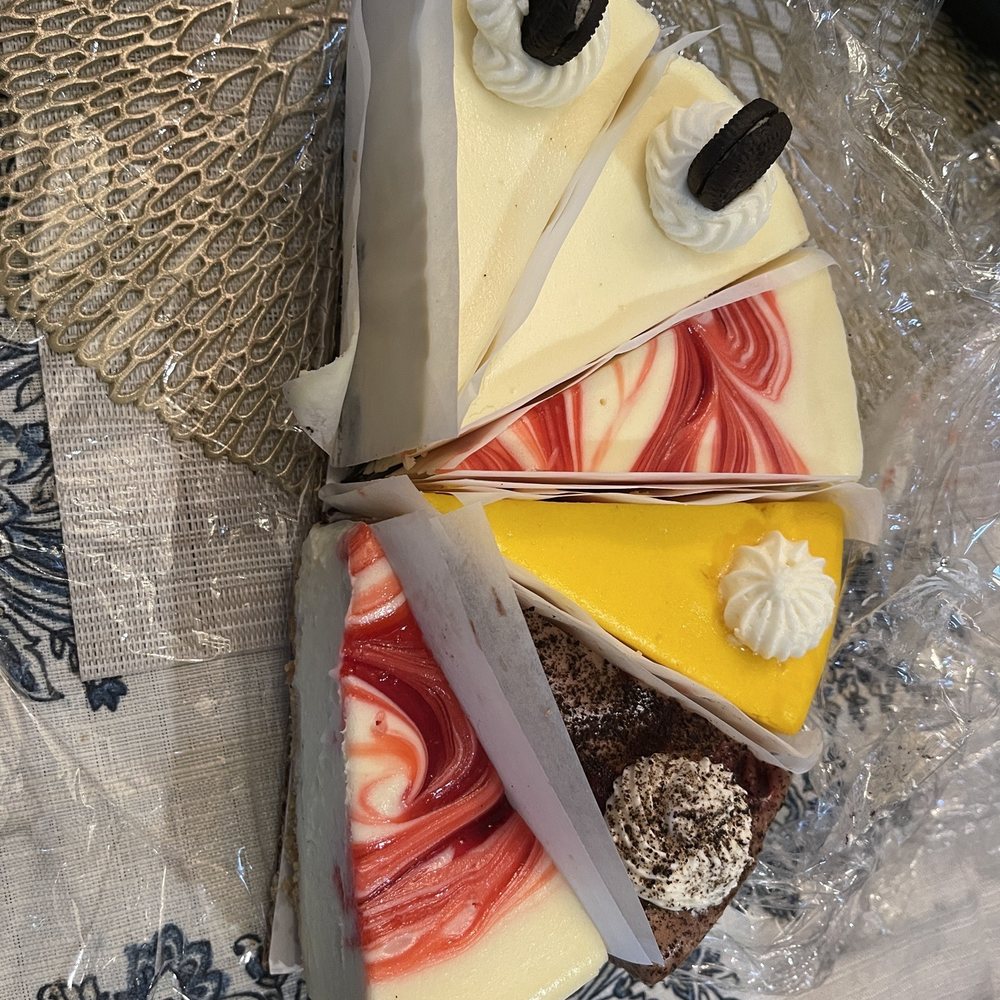 Sweetz Cheesecake - Cheesecakes: 2x cookies n cream, 2x raspberry swirl, 1x mango, 1x Black Forest - Bakeries Near Me - Gaithersburg, Maryland Sweetz Cheesecake - Cheesecakes: 2x cookies n cream, 2x raspberry swirl, 1x mango, 1x Black Forest - Bakeries Near Me - Gaithersburg, Maryland