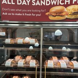 Bucky's 445 Mobil Gas Station - Breakfast sandwiches