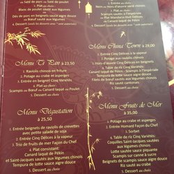 China Town - Menu