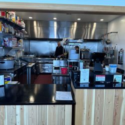Treeline Teriyaki - The kitchen (small and contained)