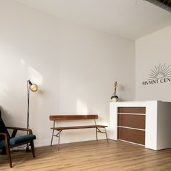 MVMNT - Enjoy our lobby - we have a hydration station and to-go meals and snacks from Reap Wellness :)