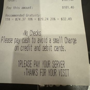 Margarita’s Bar And Grill - Highway robbery, credit card charges on top of check. - Mexican Near Me - Duluth, Minnesota Margarita’s Bar And Grill - Highway robbery, credit card charges on top of check. - Mexican Near Me - Duluth, Minnesota