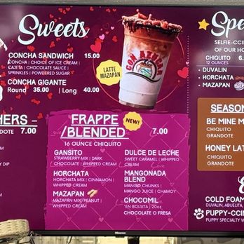 Con Azucar Cafe - Menu - Coffee & Tea Near Me - Santa Maria, California