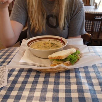 The Porch - potato soup and half turkey - New American Near Me - Cimarron, New Mexico