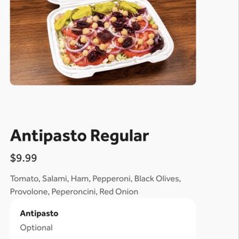 American Pie - Provolone is in the description. - Desserts Near Me - Camarillo, California