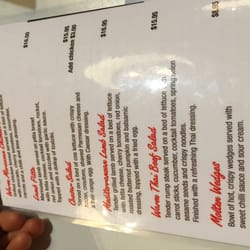 Molten Chocolate Cafe - Menu