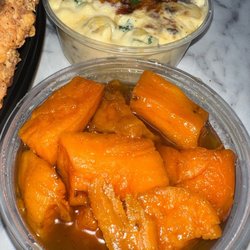Touch Of Flavor - Candied yams & Mac n' Cheese
